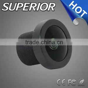 2015 NEW Wide Angle Conversion Lens 3.0 MP 1.38mm IR Night Vision F2.1 M12 Fixed Iris Fisheye Lens Mega Pixel Board Camera Lens thumbnail-1