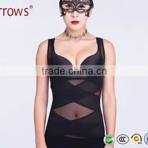 2016 Women Shapewear Tummy Suit Control Underbust Body Shaper Slimming Underwear Vest Bodysuits thumbnail-1