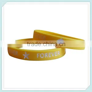 Rubber Charm Bracelet Adjustable Silicon Wristband Energy Bracelet thumbnail-3