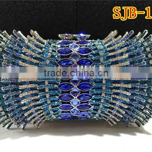 Wedding Crystal Handbag With Rhinestone in Very Pretty Appearance Durable in Use thumbnail-4