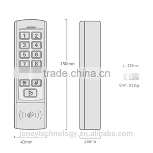 SHENZHEN IP68 Metal Access Control Card Reader thumbnail-6