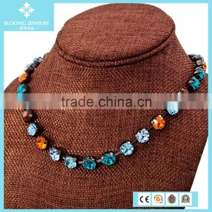 Wholesale Stock Necklace Crystal Jewelry Findings thumbnail-1