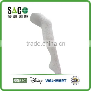Fashion Big Flower Jacquard Lady's Tights thumbnail-3