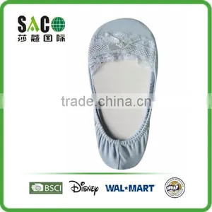 Ladies' Fashion Lace Bow Cotton Footie thumbnail-3