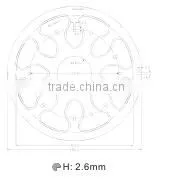 2016 Hot Sales Smd 5730 12w 2160lm Ceiling Down Light Good Price Led Module thumbnail-3