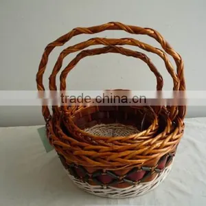 Eco-friendly Willow Basket Sets/willow Fruit Baskets/fruit Basket Drawing thumbnail-3