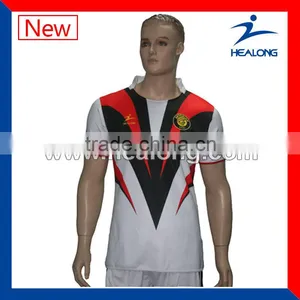 Rugby Jersey Team Wear Sublimation Rugby Football Wear Wholesale Custom Rugby Jerseys thumbnail-1