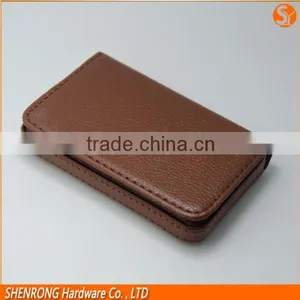 Chinese-style Elegant Cow Leather Card Holder for Business/credit Card thumbnail-2