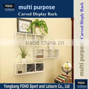 CRD16052 Exquisite Carved Wall of Shelves for Christmas Gift for Home Decoration thumbnail-1