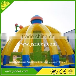 Kids Indoor Inflatable Trampoline Bouncer thumbnail-2