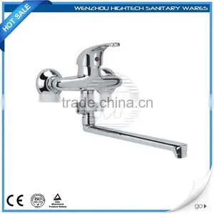 Long Use Antique Brass Bath Shower Faucet thumbnail-1