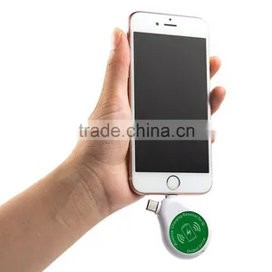 3-in-1 Qi Standard Wireless Charging Receiver For All Phones Models With 8-pin, Micro 5 Pin And Type-C Connectors thumbnail-5