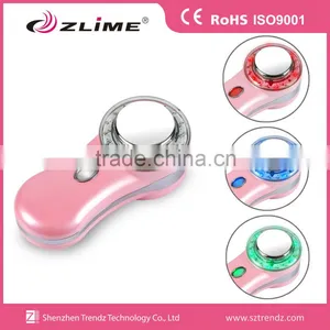 Electric Facial Massage Therapy Machine With Red/Blue/Green Light thumbnail-1