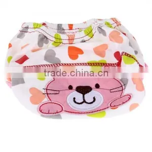 L'alysse Cotton Reusable Baby Infant Diaper Pant Waterproof Cover Training Cat Print thumbnail-1