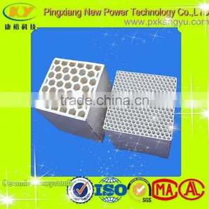 Heat Exchange Cordierite Ceramic Honeycomb Substrate thumbnail-1