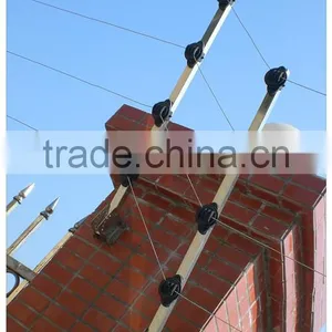 High Quality China Alloy /stainless Steel Fiberglass Electric Fencing Poles Posts With Insulators Material ---Tongher thumbnail-5