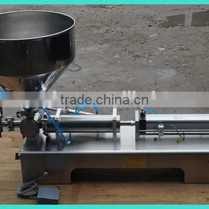 Horizontal Semi Automatic Bottle Filling Machine for Cream/paste 500-500ml thumbnail-4