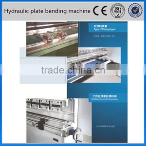 Steel Sheet Bending Machine Sheet Metal Cutting and Bending Machine thumbnail-3