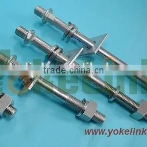 316 Stainless Steel Short Shank Insulator Stud thumbnail-3