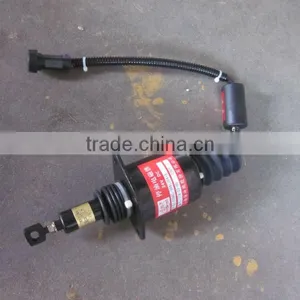 Shangchai Engine Parts Stop Solenoid Valve 59AL204 Shanghai C6121 Diesel Flameout Solenoid thumbnail-1