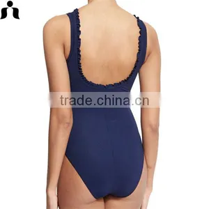 2017 New Xxx Hot Sex One -piece Young Girl Swim Wear Photo thumbnail-4