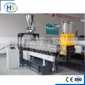 Plastic PVC HDPE PE Granules Making Extrusion Line/Two Stage Waste Bottle/Film Pellets Making Machine thumbnail-4