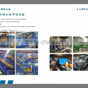 Automatic Municipal Waste Sorting Plant Urban Garbage Sorting Plant for Sorting MSW to RDF , SRF thumbnail-2