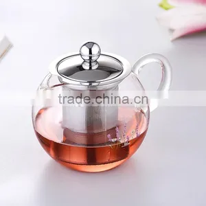 Teapot Kettle With Warmer - Tea Pot and Tea Strainer Set - Tea Infuser Holds thumbnail-6