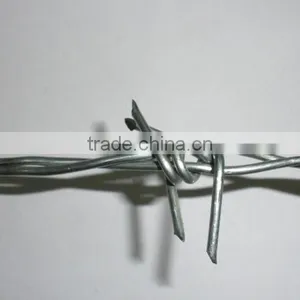 Factory Price ! Galvanized/PVC Coated Barbed Wire Manufacturer (20 Years Factory) thumbnail-1