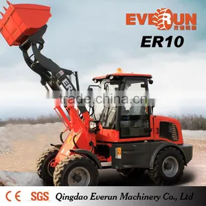 Everun Brand 1.0 Ton Small Wheel Loader Zl-10 With Floating Function thumbnail-1
