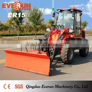 Everun 1.5 Ton Small Radlader China With Multi-Function Attachments thumbnail-1