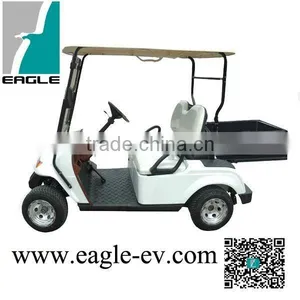 Two Seats Electric Golf Cart With Steel or Aluminum Cargo Box thumbnail-1