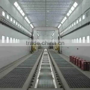 Infrared Bus Painting Room Large-scale Electrical Spray Booth For Sale 14m Length thumbnail-3
