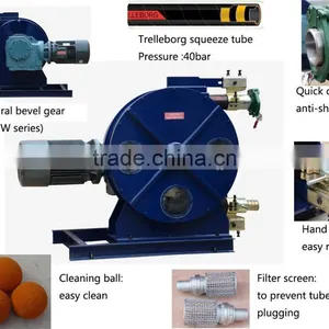 2016 LEC Brand OEM Supplier Industrial Squeeze Hose Pump With Competitive Price thumbnail-4