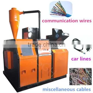 OEM Electrical Wire Making Recycling Machine Stripping Granulator Scrap Waste Copper thumbnail-1