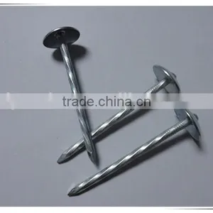 1.5"*14G Umbrella Head Smooth Plain Shank Roofing Nail China Factory thumbnail-3