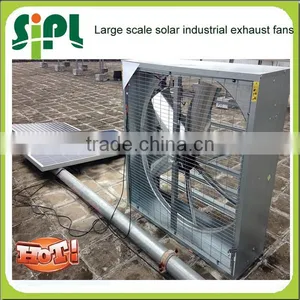Vent Tool Large Scale Solar Panel Innovative Wall Mounted Industrial Negative Exhaust Fan thumbnail-1