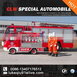 3000 Liters Mini Water Fire Truck for Sales thumbnail-1