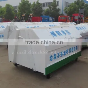 4*2 CHANGAN 3m3 Hook Lift Trash Truck for Sale thumbnail-4