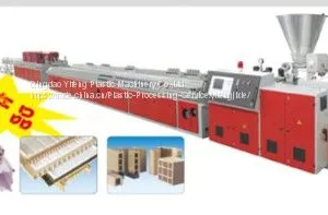 PVC,PE,PP Plastic and Wood Profile and Plate Extrusion Line thumbnail-1