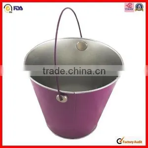 Tin Metal Lid Bucket thumbnail-2