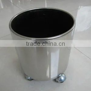 Deluxe Garden Silver Planters Flower Pot thumbnail-1