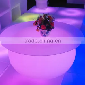 Modern Glowing Led Table/illuminated Outdoor Furniture thumbnail-3