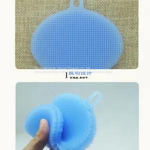 Soft Silicone Brushes for Kitchen Fruit Bath Face thumbnail-4