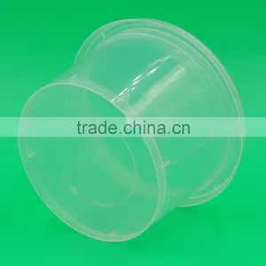 310ml Custom Disposable Plastic Soup Bowl, Microwave Soup Cup With Lid thumbnail-2