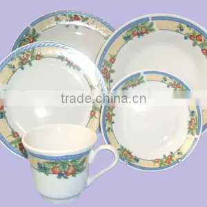 20pcs Porcelain Dinner Plate With Decal Printing 20pcs Dinnerware Sets thumbnail-2