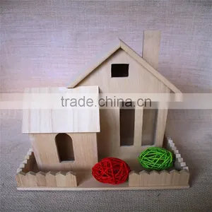 Paulownia Small Wooden Courtyard Wood Home Modular Homes Wood Home With Sale thumbnail-1