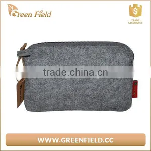 Grey Felt Organizer Bag Cosmetic Storage Bag thumbnail-5