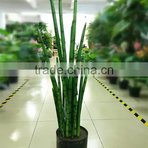 Artifiical Fake Ottelia Alismoides Potted Plant thumbnail-3