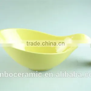 Colorful Black/yellow/red Glazed Ceramic Spoon Holder Kitchen Utensil Rest 12.2 Inch thumbnail-5